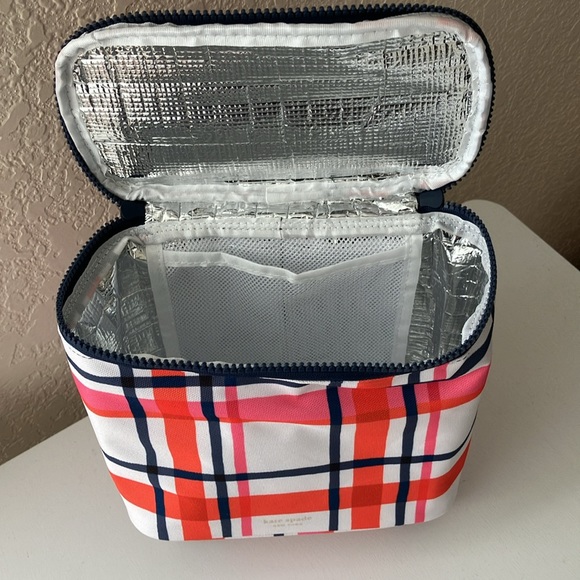 Kate Spade New York Spring Plaid Lunch Tote (NWT) - Picture 14 of 14